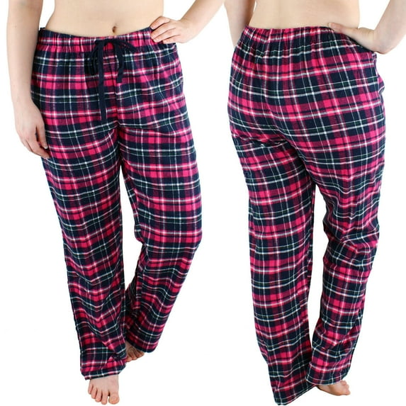 Comfy Lifestyle Pajama Pants Women's Flannel Sleep Bottoms Lightweight Lounge Pant