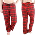 thumbnail image 1 of Comfy Lifestyle Pajama Pants Women's Flannel Sleep Bottoms Lightweight Lounge Pant, 1 of 2