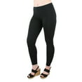 thumbnail image 1 of Comfy Lifestyle Women's Leggings Soft Microfiber Pull On Full Length Legging Pants, 1 of 3