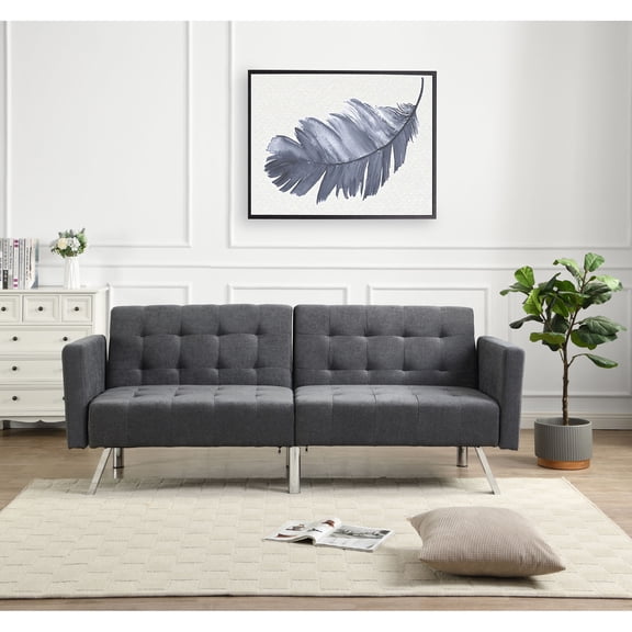 Comfy Linen - Adjustable Split-Back - Dorm Room - Space-Saving Comfort