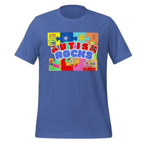 Comfy Me Autism Rocks t'shirt (S)