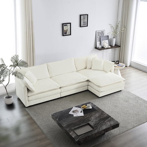 Comfy Modular Couch with Premium Sponge / Flexible Design for Home Theater Experience