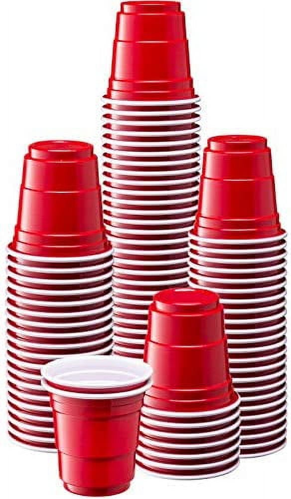 2 oz. Mini Red Party Cups in a Resale Pack - Wholesale - Pak-it