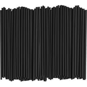 Comfy Package 5” Coffee Straws Stirring Sticks Drink Stirrers Cocktail, Black 1000-Pack