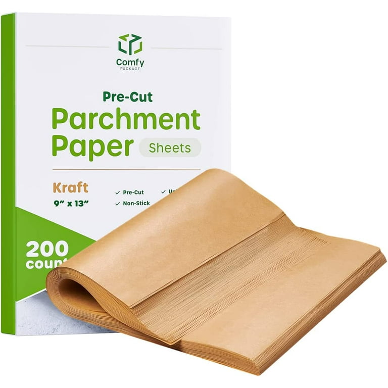 https://i5.walmartimages.com/seo/Comfy-Package-9x13in-Kraft-Unbleached-Parchment-Paper-Sheets-Baking-Supplies-200-Pack_165a512b-cc38-497c-ab4d-10315fe377c2.f0a8fb76e6d8adf7fc676178cae32137.jpeg?odnHeight=768&odnWidth=768&odnBg=FFFFFF