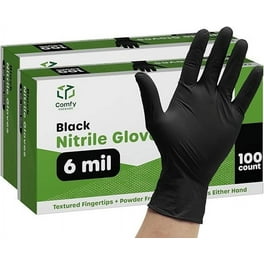 Blue Angel 2XL Mil Nitrile Disposable Gloves, 100 PCS