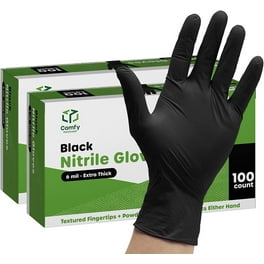 Black latex gloves walmart discount