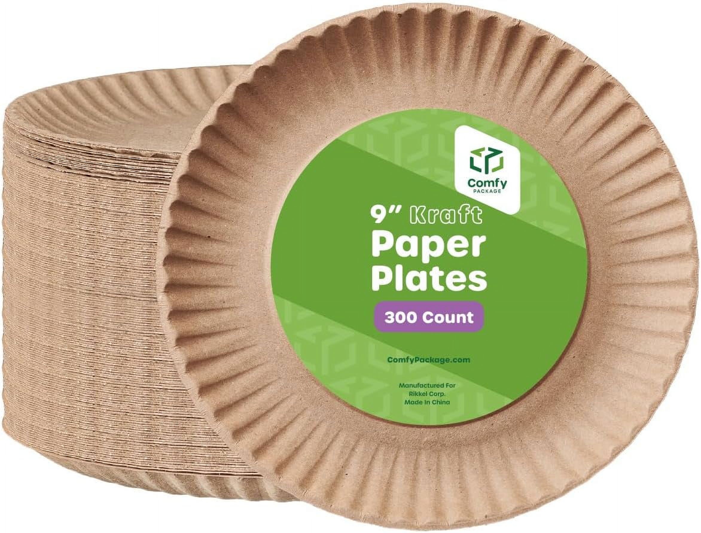 Biodegradable Plates. Bulk 100 Pk. Compartment Thali