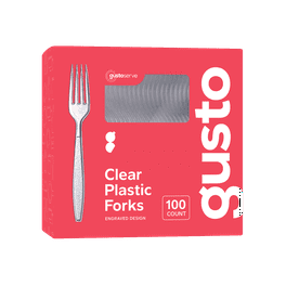 EcoSense Renewable Plant Starch Cutlery, Fork, 7 EcoSense Renewable Plant Starch Cutlery, Fork, 7