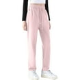 thumbnail image 1 of Comfy Pants for Women Stretch Active Comfort Quick Drying Casual Breathable Drawstring Zipper Pockets Hiking Pants Pink XL, 1 of 6