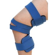 ComfySplints Knee Orthosis, Pediatric Small with Extra Cover / Terrycloth / Purple