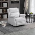 Comfy Rocker Recliner Chair, 360 Degree Swivel Nursery Rocking Chair