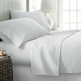 thumbnail image 1 of Comfy Sheets Egyptian Cotton 1000-TC Queen Sheets 4 Piece Set - White, 1 of 11