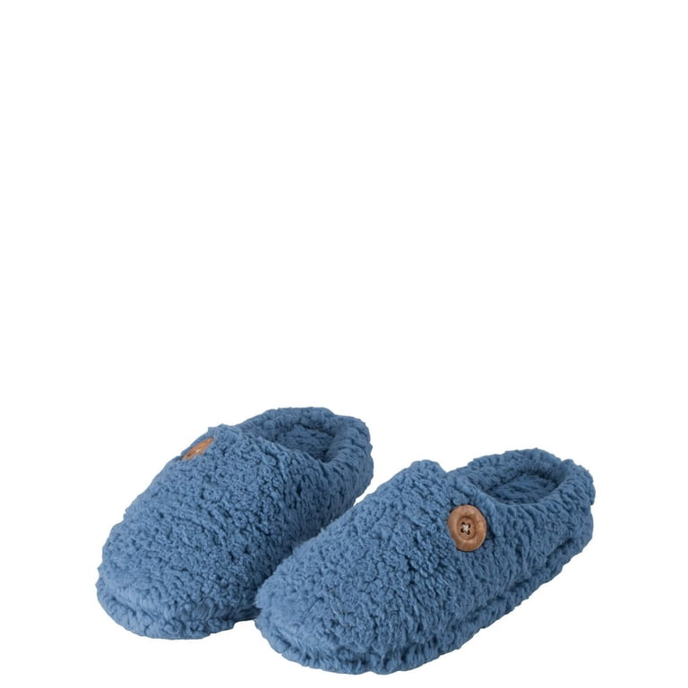 Plush sherpa slippers sale