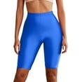 thumbnail image 1 of Comfy Shorts for Women, Athletic Shorts for Women,High Waisted Yoga Shorts for Women Athletic Workout Knee-Length Neon Shine Activewear Running Bottoms Comfortable Exercise Apparel, 1 of 4