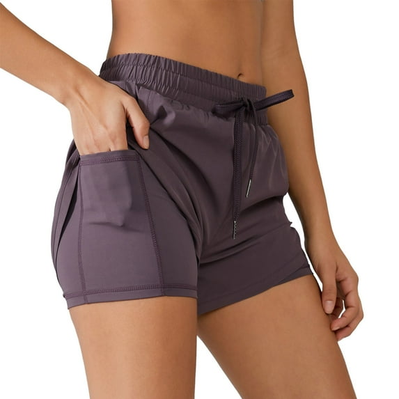 Comfy Shorts for Women, Athletic Shorts for Women,Women's Comfortable High Waisted Athletic Shorts with Pockets for Sports Yoga Running Gym Outdoor Activities