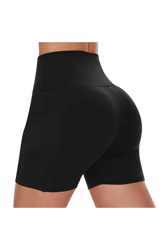 Comfy Shorts for Women, Compression Shorts for Women,High Waist Yoga Shorts for Women - Comfortable Abdomen Control for Training and Running Activities