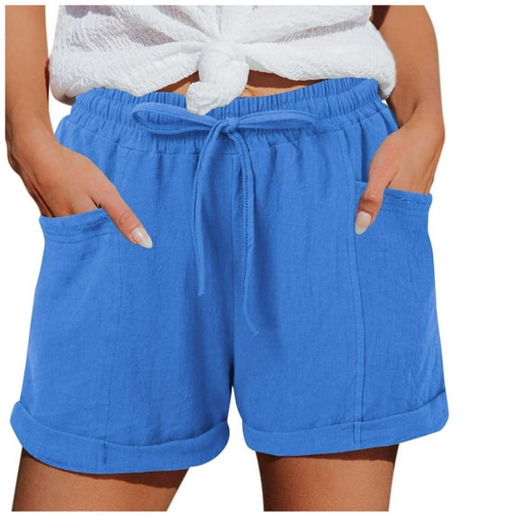 Comfy Shorts for Women, Active Shorts for Women,Women's Casual High Waist Sports Loose Shorts Comfortable Fashionable Bottoms for Everyday Wear