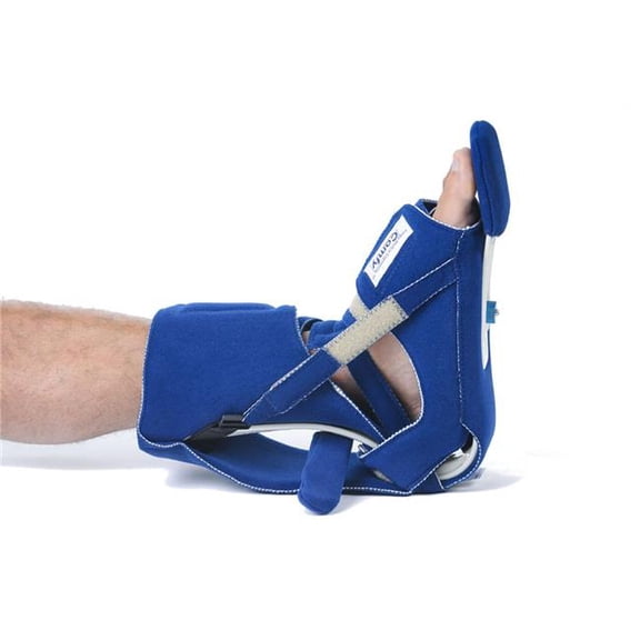 Comfy Splints Comfy Boot with Strap, Headliner Material, Dark Blue, Adult Size