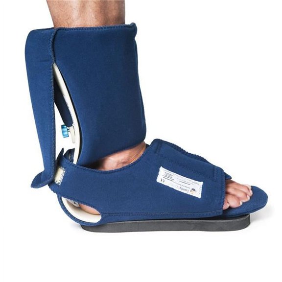 Comfy Splints 24-2302 Fleece Lined Headliner Ambulating Boot, Dark Blue - Adult Size