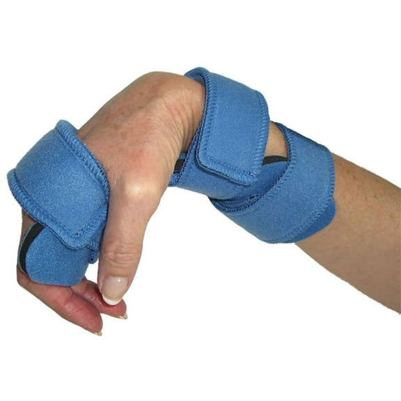Comfy Splints Comfyprene Cock-Up Hand Splint, Pediatric Large / Light Blue