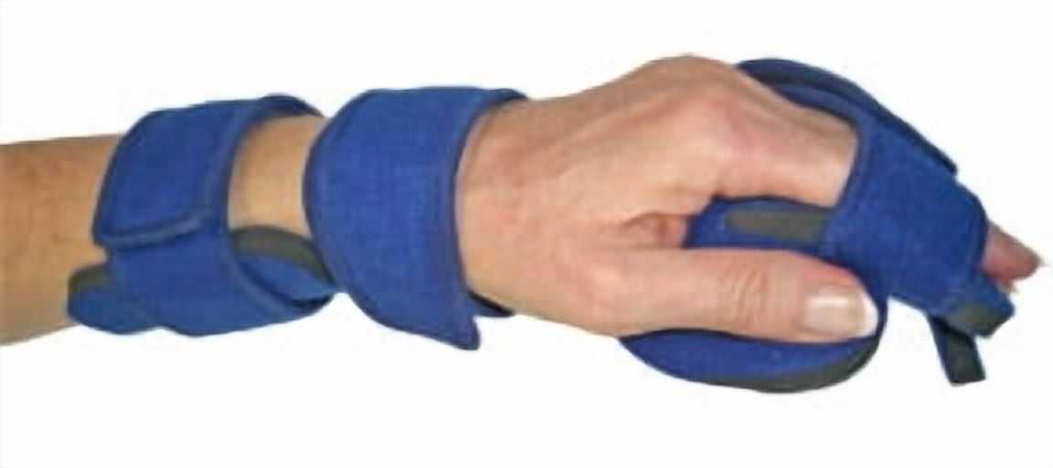 Comfy Splints ComfySplints Comfyprene Separate Finger Hand, Adult Right / Dark Blue ...