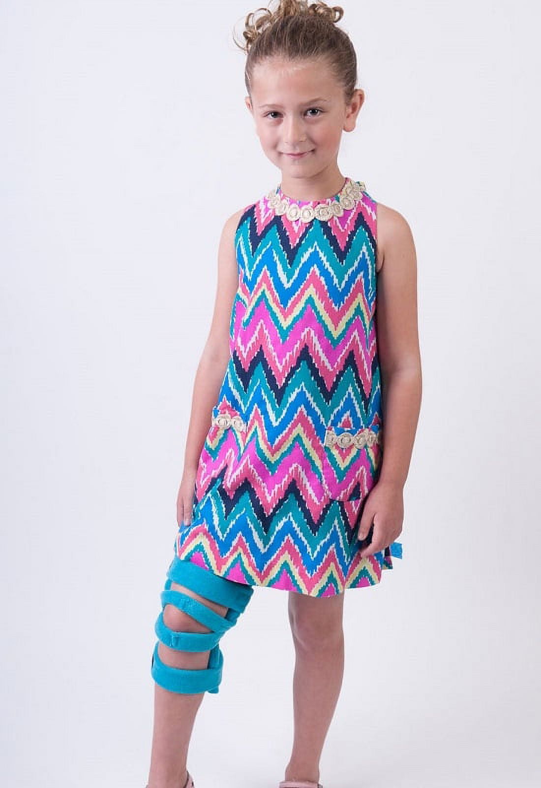 Comfy Splints, Spring Loaded Goniometer Knee, Pediatric, Medium Comfy Splints, Spring Loaded Goniometer Knee, Pediatric, Medium