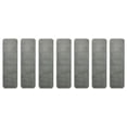 thumbnail image 1 of Comfy Stair Tread Treads Indoor Skid Slip Resistant Carpet Stair Tread Treads Machine Washable 8 ½ inch x 28 inch (Set of 7, Grey), 1 of 5