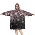 thumbnail image 1 of Comfy Wearable Blanket Hoodie for Women Men Adult, Oversized Sherpa Fleece Sweatshirt Blanket with Hood and Pocket, 1 of 7