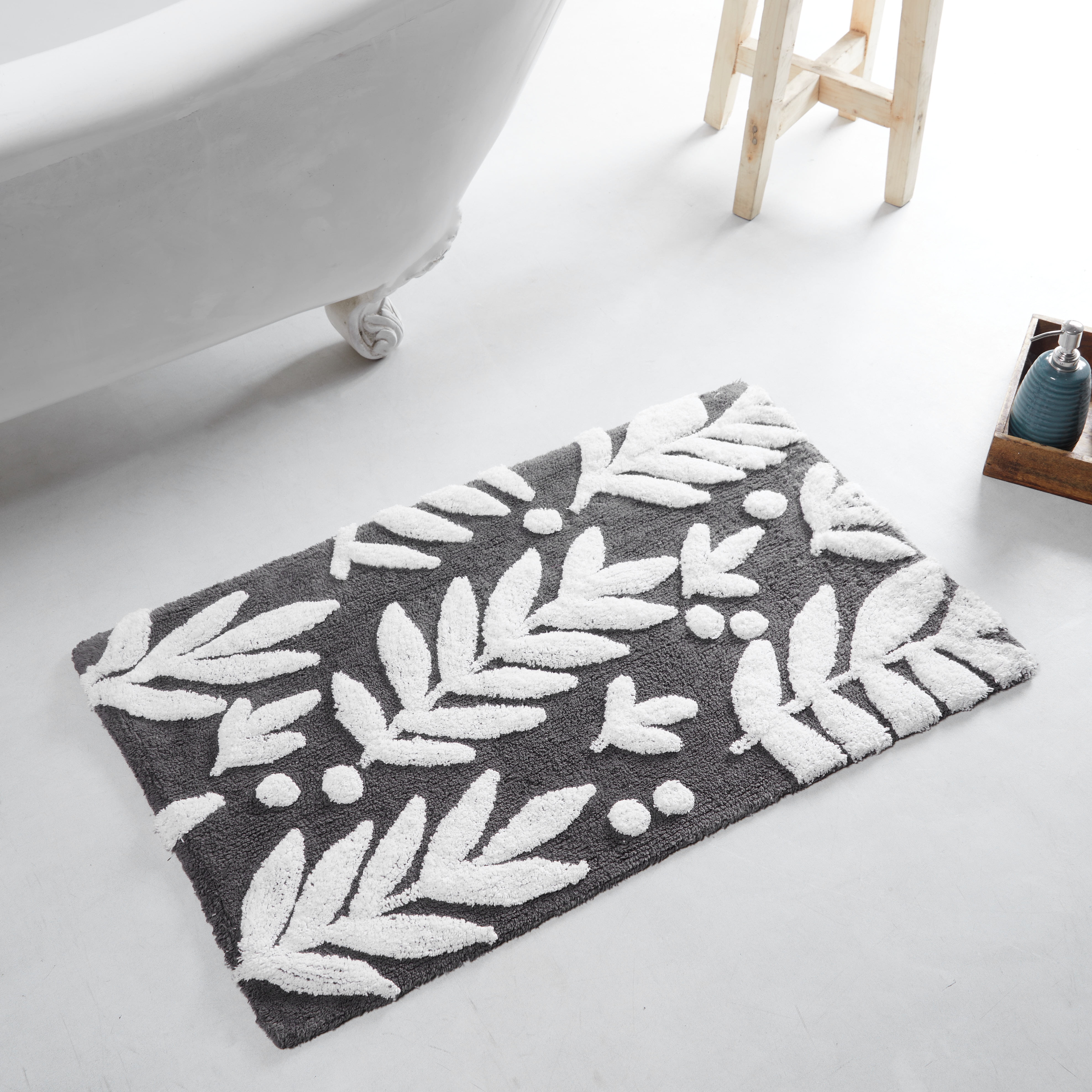 Comfy World Collection Tropical Bath Mat Set, UltraSoft, Luxurious