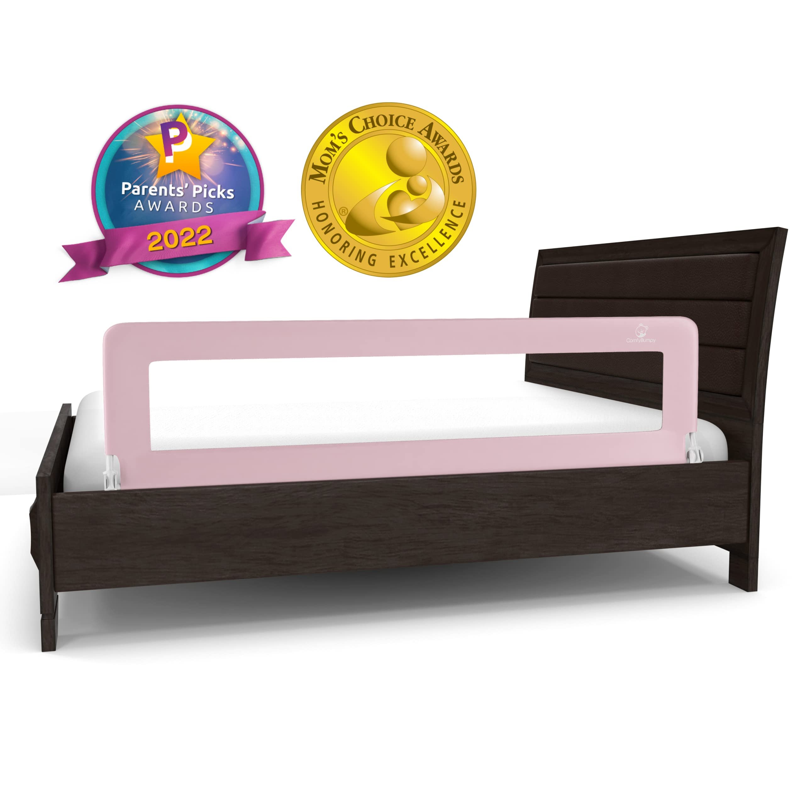 ComfyBumpy 59 Inch Extra Long Bed Rail For Toddlers - Baby Bed Rail ...