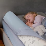 ComfyBumpy Foam Bed Rail for Toddlers, White 52 x 5, 1 Pack