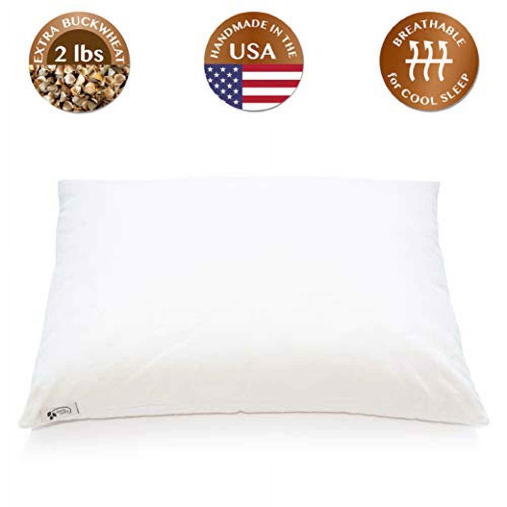 ComfyNeck Buckwheat Hull Pillow - Made in the USA – ComfyComfy
