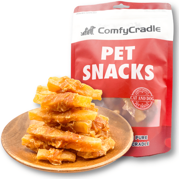 ComfyCradle Chicken Wrapped Sweet Potato Dog Treats, Grain-Free & High-Protein, 7.05 oz