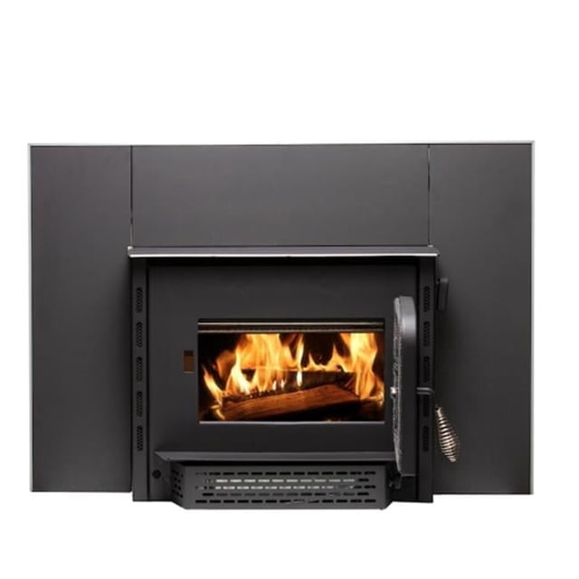 EPA Certified 1800 Sq ft. Indoor Wood Stove Insert for Fireplace ...