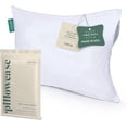 thumbnail image 1 of ComfyDown Pillowcase for Toddler & Travel Pillows, Breathable, 100% Cotton, 400-Thread Count, Zipper Closure - Made in USA - 13"x18", 1 of 6