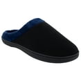 thumbnail image 1 of ComfyFeet Everything Comfy Black and Navy Clog Slipper - Large, 1 of 7