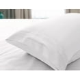 thumbnail image 1 of Comfylife Bamboo Pillowcase Set, Softer Than Cotton,Moisture Wicking, No Fading- Queen (2 Pieces)-White, 1 of 2