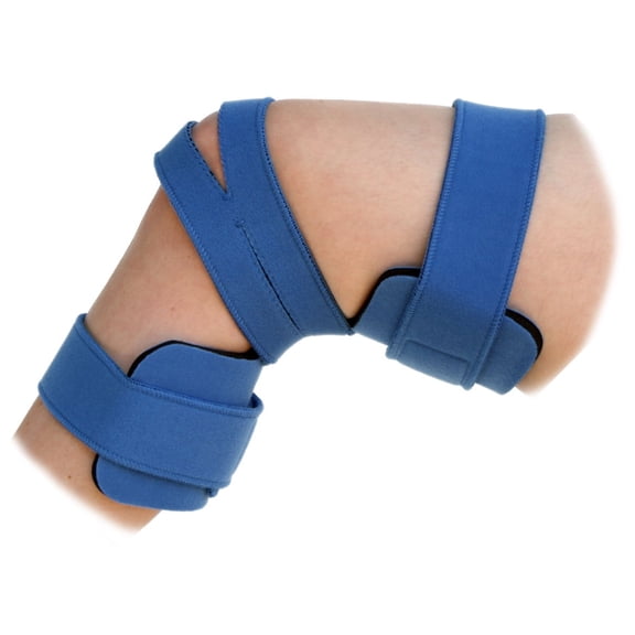 ComfySplints Comfyprene Knee Orthosis, Adult / Light Blue / Neoprene