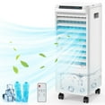 thumbnail image 1 of Comfyhome 22'' Portable Evaporative Air Conditioner Cooler Fan Anion Humidify W/Remote Control, 300 Sq. ft., Personal Indoor Space Cooler, 1 of 10