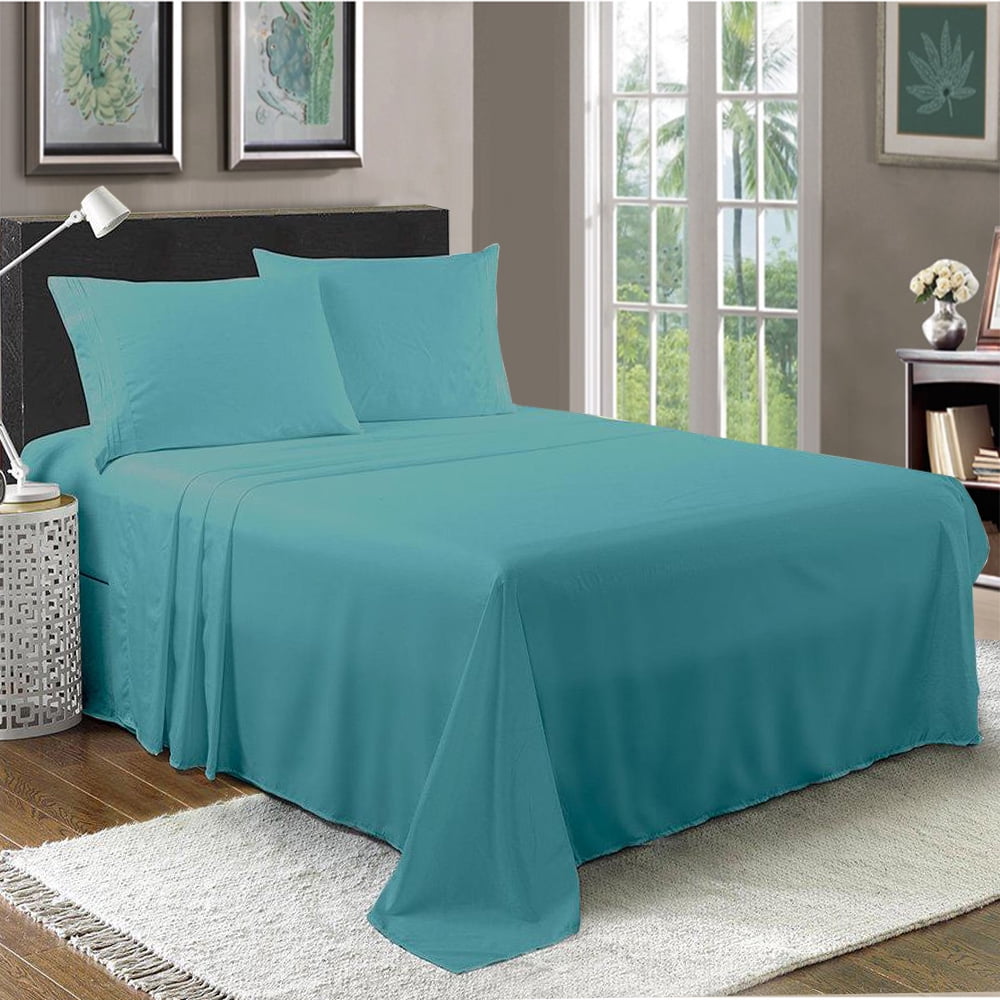 Comfylife Luxury 1800 Series Bamboo Derived Rayon Bed Sheet Set -Deep  Pockets, Moisture Wicking, No Fading, Softer Than Cotton- 4 Pieces- Full  Size