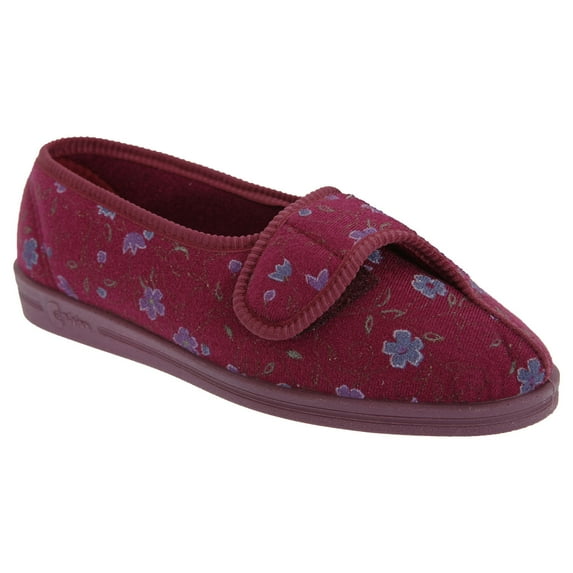 Comfylux Womens Diana Floral Slippers