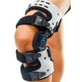 thumbnail image 1 of Comfyorthopedic Upgraded OA Medial Unloader Knee Brace for Men and Women Osteoarthritis & Arthritis Pain Support, Bone on Bone Valgus Varus Joint Offlaoder L1851 L1843 (Left), 1 of 9