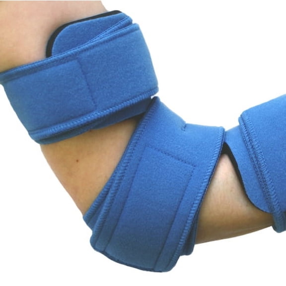 ComfySplints Comfyprene Elbow Orthosis, Adult Small, Light Blue