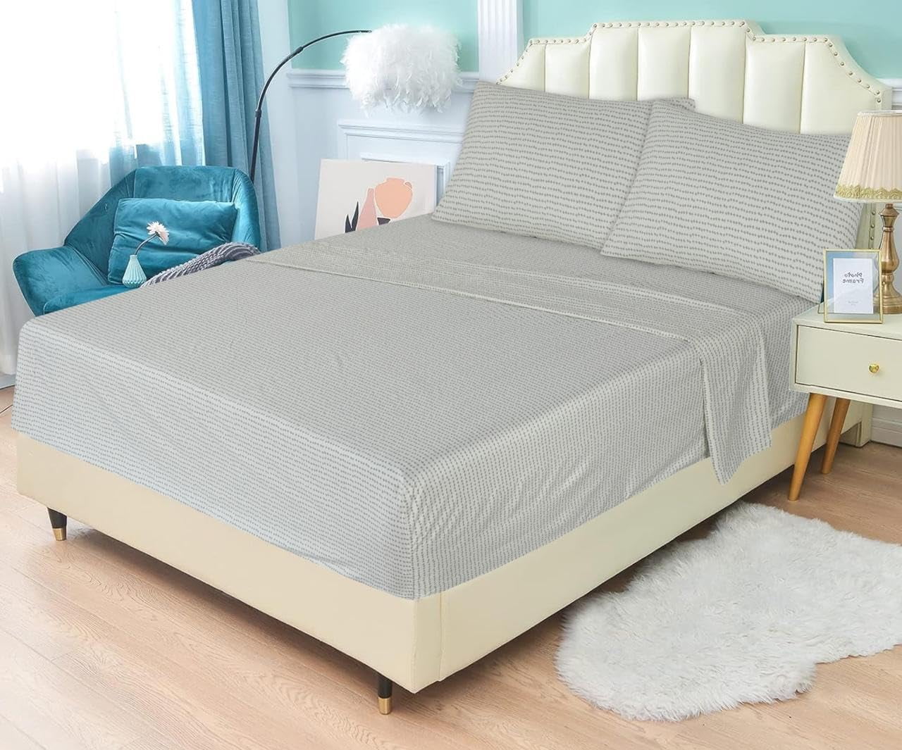 Comfyright Softest, Coziest, Whimsy Cross King Size Bedding Set, Premium Microfiber Material