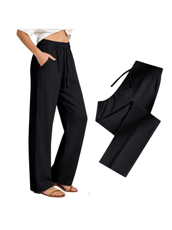 Comfys Fit Petite Pants for Women Stretch Active Ultra Stretch Breathable Quick Drying Casual Pants