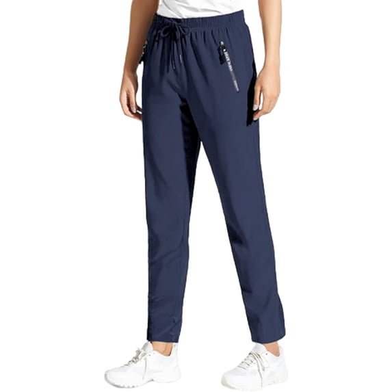 Comfys Fit Stretch Active Pants for Women Breathable Quick Drying Travel Hiking Comfy Work Pants with Zipper Pockets