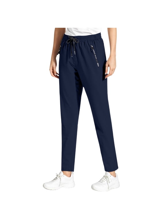 Comfysfit Pants, Comfy's Fit Pants Petite, Comfy Fit Stretch Active Pants Women, Comfys Fit Women Quick Drying Pants Navy XL