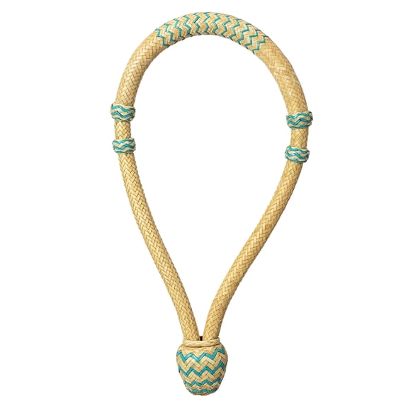 Comfytack Western Horse Genuine Rawhide core bosal Turquoise