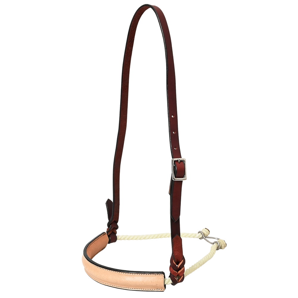 Bandeau En Cuir Pour Cheval – KK Comfytack – Western American – Marron – Taille Standard